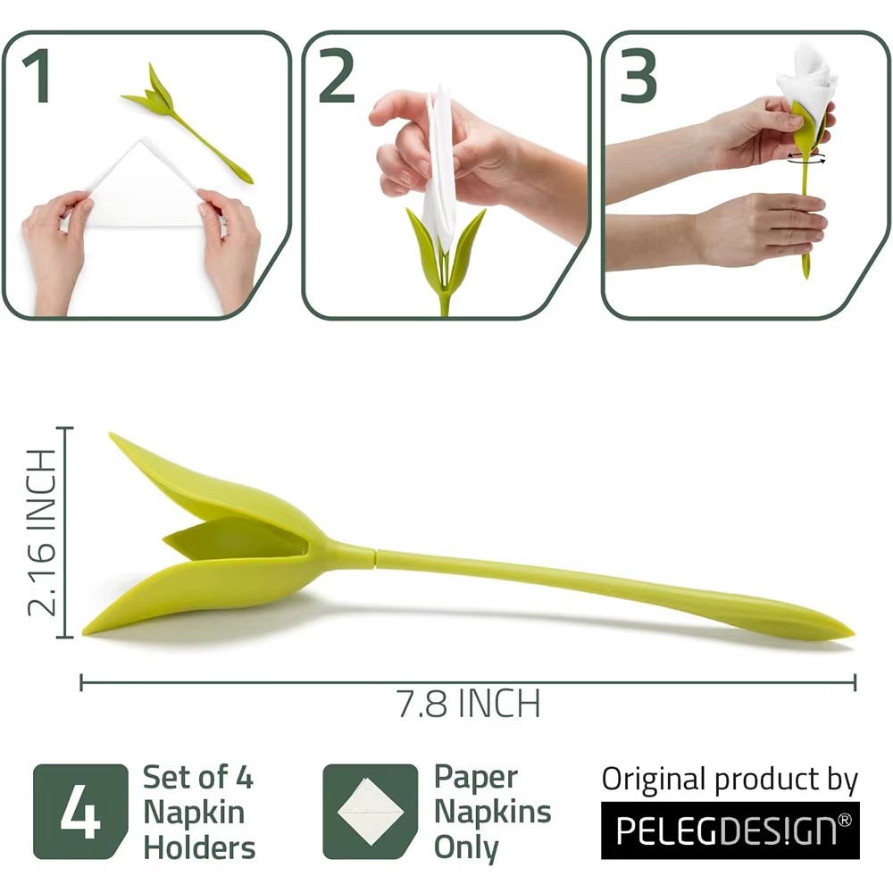 How to fold rose napkin