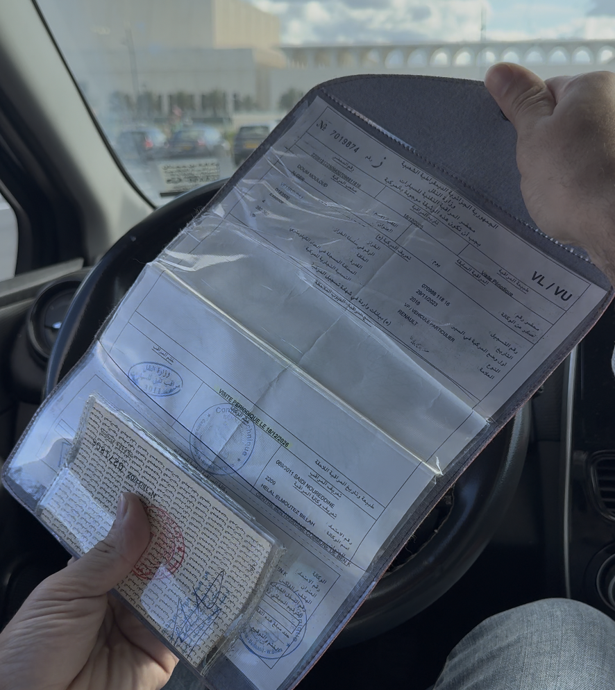 Open Pouch with Documents