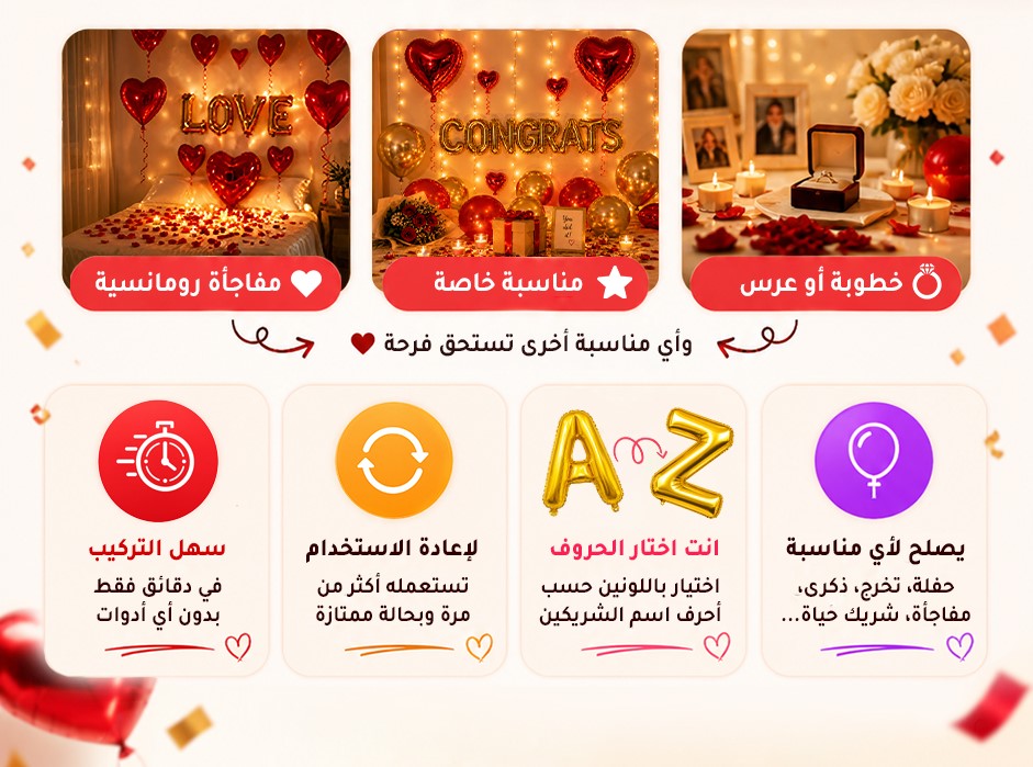 مميزات الباك والمناسبات