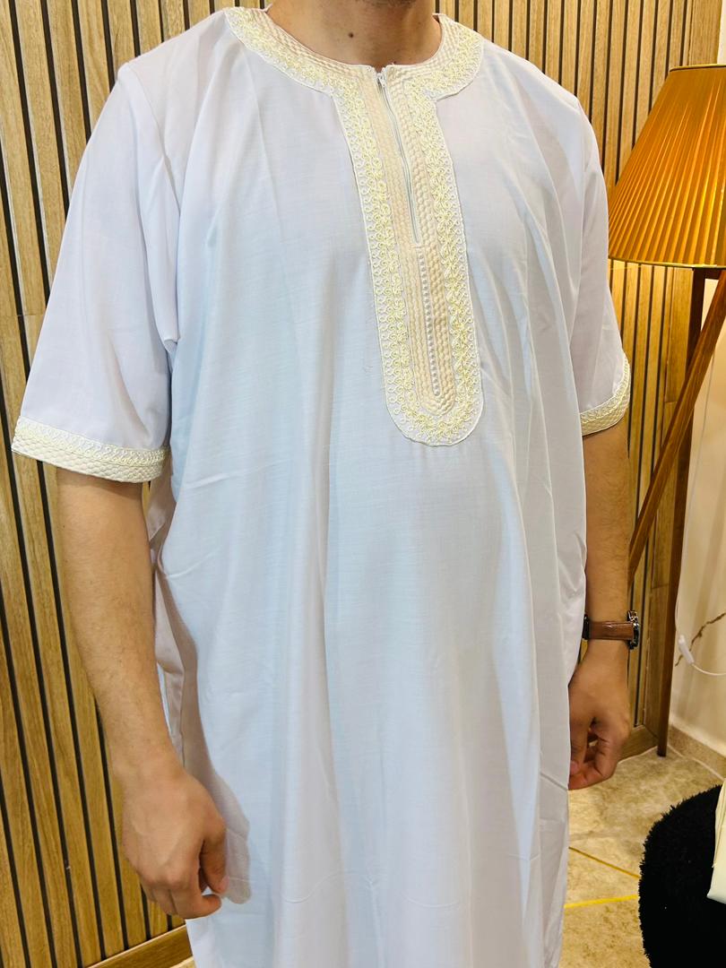 عباية رجالي بيضاء