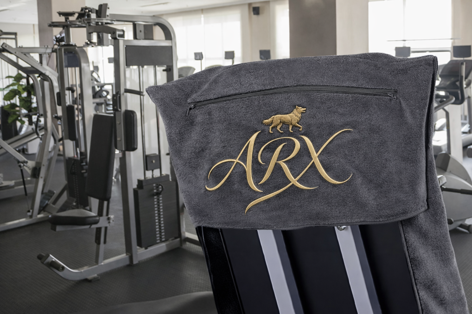 ARX Magnetic Towel on Gym Machine